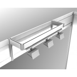 Lichtschiene mit 3 schwenkbaren Spots